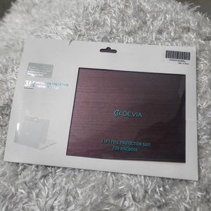 Devia MacBook Pro 13.3" Full Screen Protection Film Suit 3 in 1